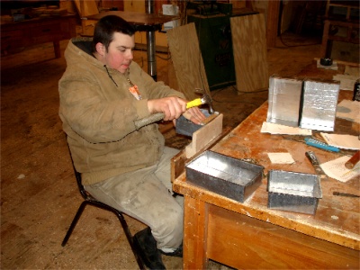 Bobby Delnero Smithing Tin Drawer Containers