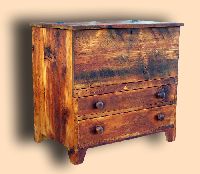 Reclaimed Spruce Rustic Blanket Chest